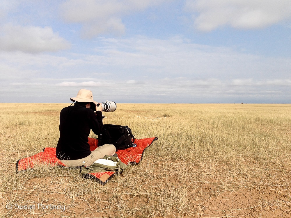 Susan Portnoy The Insatiable Traveler on Lake Amboseli, Kenya