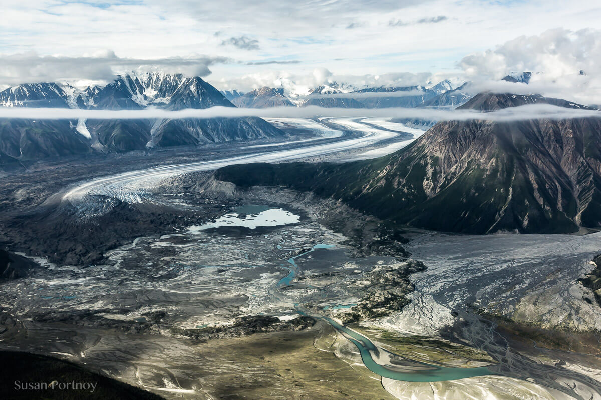 Kaskawulsh glacier in Yukon's Kulane National Park-1041